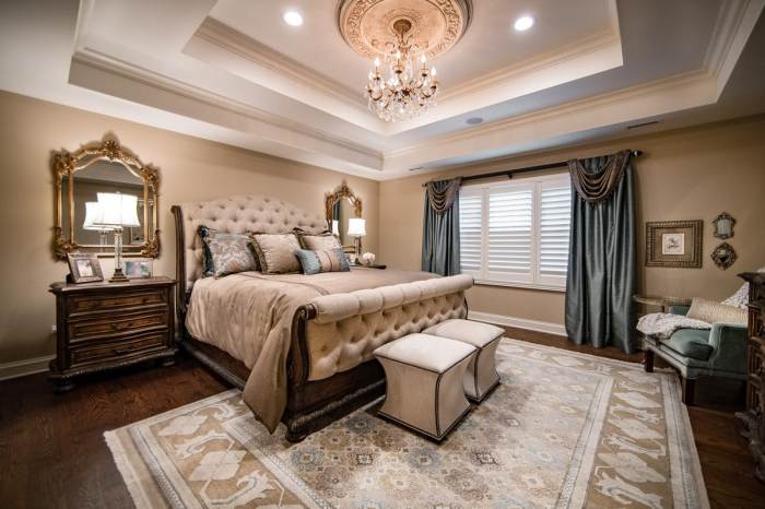 Designing a luxurious master bedroom suite