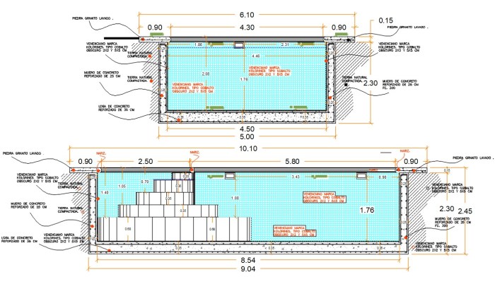 Swimming pool construction timeline and project management