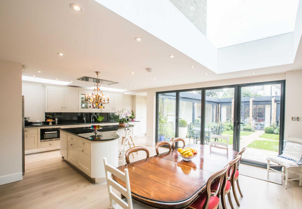 Kitchen extension costs in the UK south