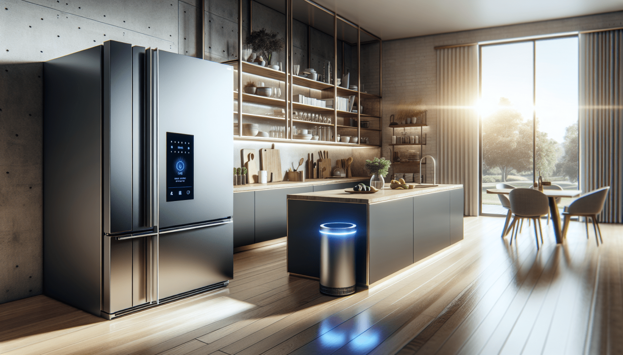 Designing a luxury kitchen with smart home technology