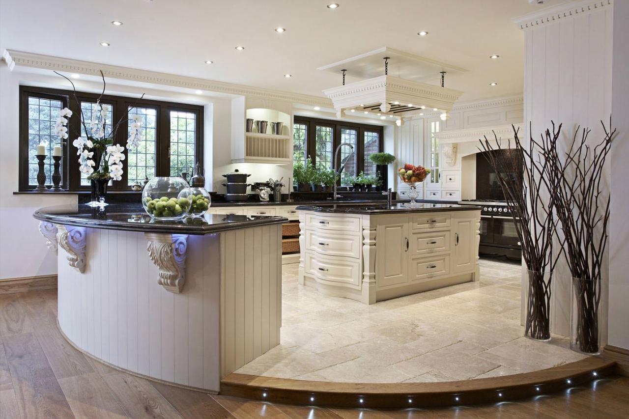 Luxury kitchen island design ideas and features