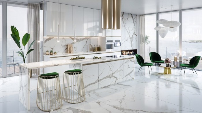 High-end kitchen design trends incorporating smart technology