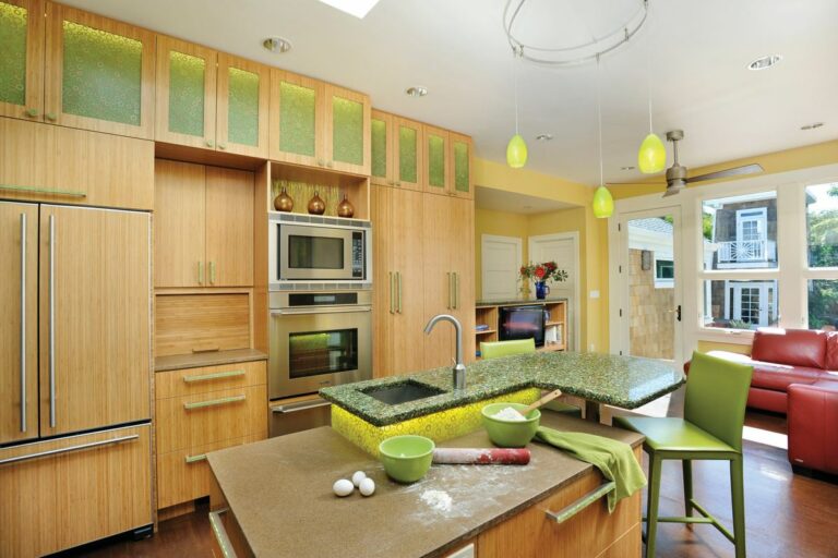 Curated visual reference: Fresh Look at Sustainable Materials In A Luxury Kitchen